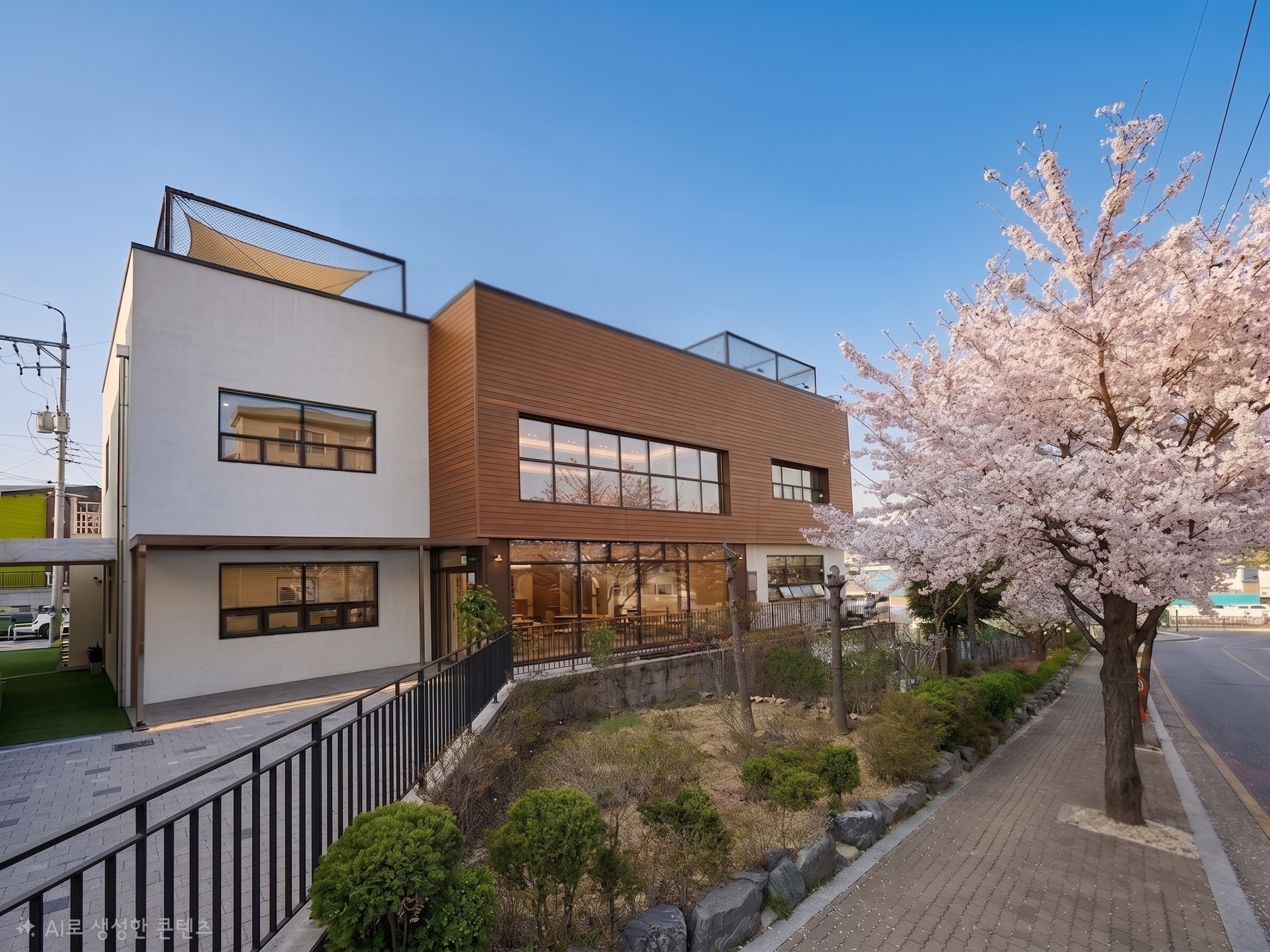 푸른강산어린이집 전경